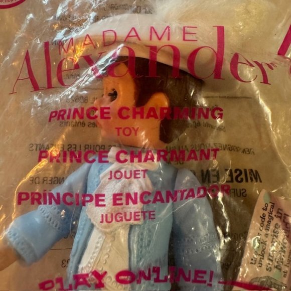NEW Madame Alexander Prince Charming Doll McDonald's 2010 Toy #4 - Picture 2 of 5